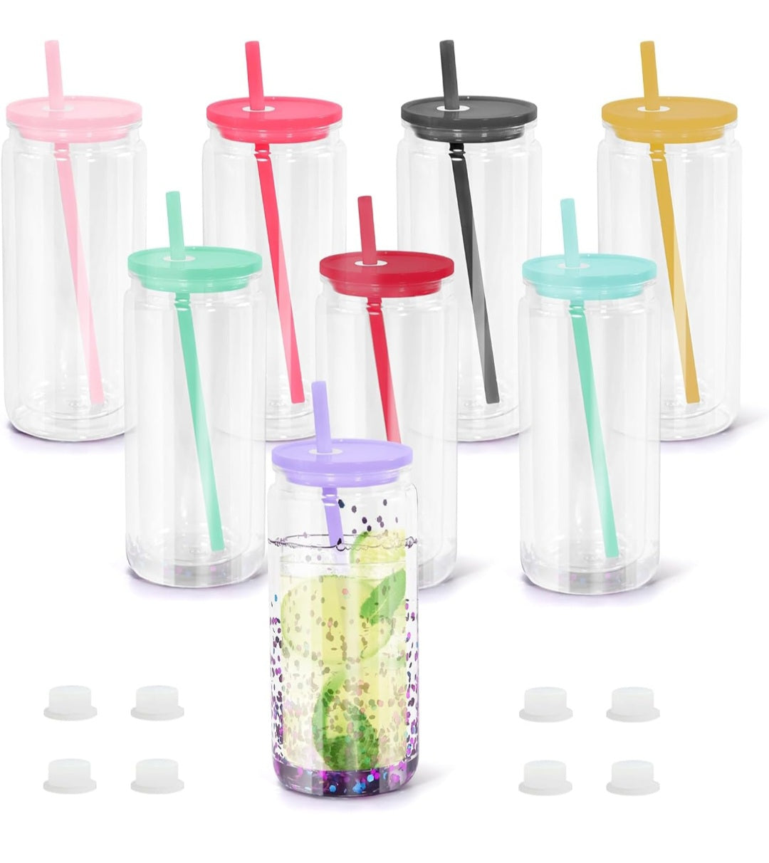 16 oz Snowglobe Tumbler