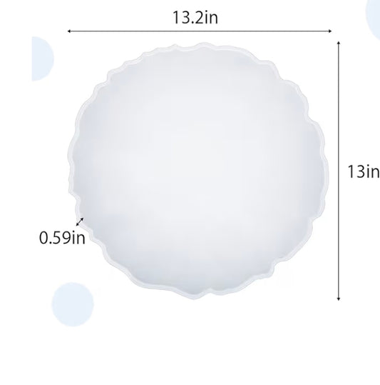 Large Round Custom Tray